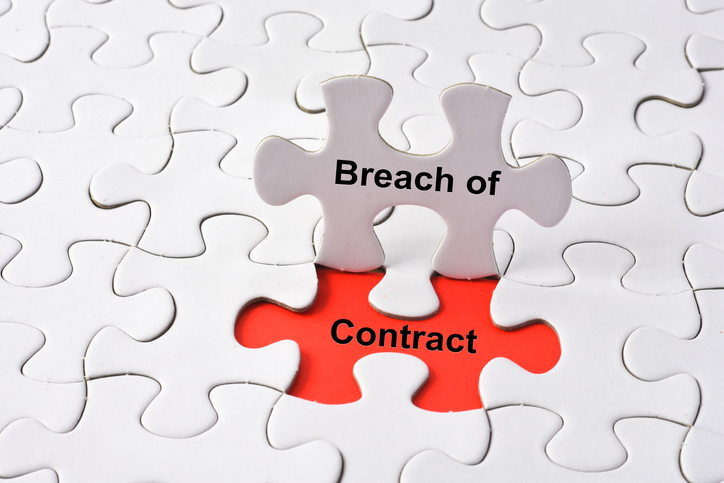 Sick of contractual breaches
