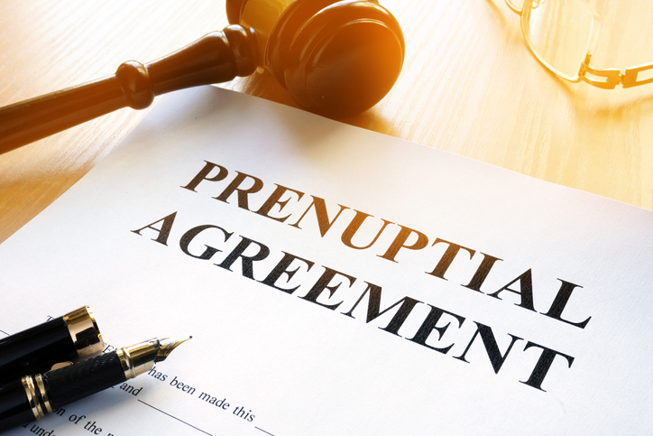 Avon heiress pre-nuptial agreement: